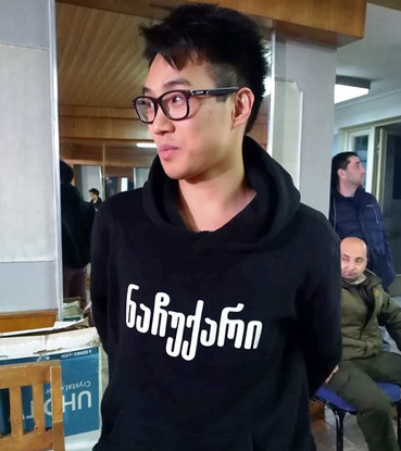 A 25-year Japanese student enchanted by the Georgian language Ryosei Suginaka